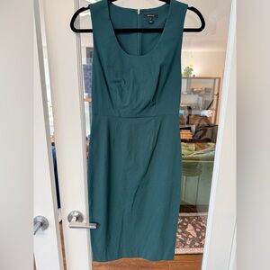 RW&CO. Teal Sleeveless Midi Dress - stretchy